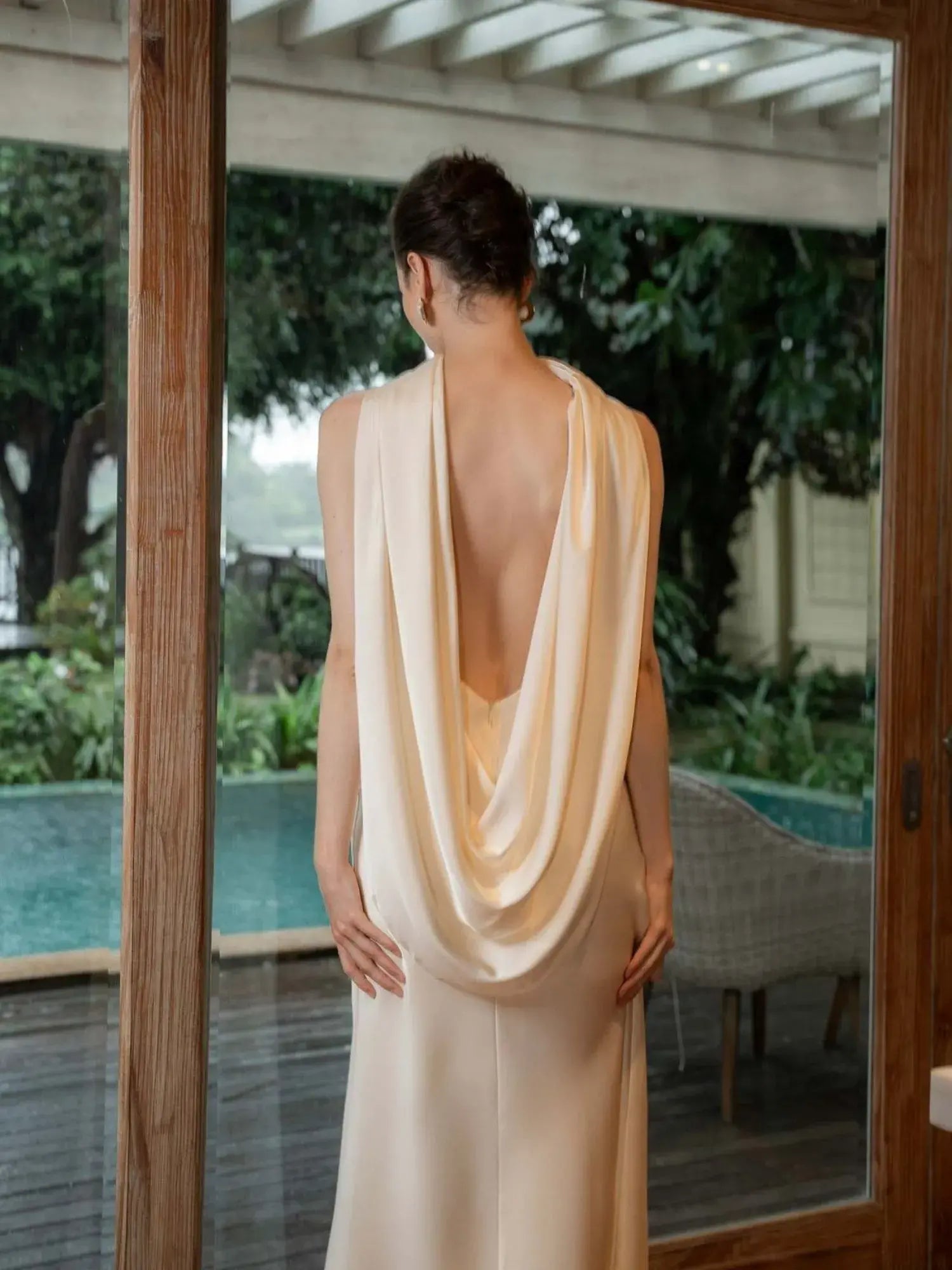 Lavanda™- Premium Satin Dress