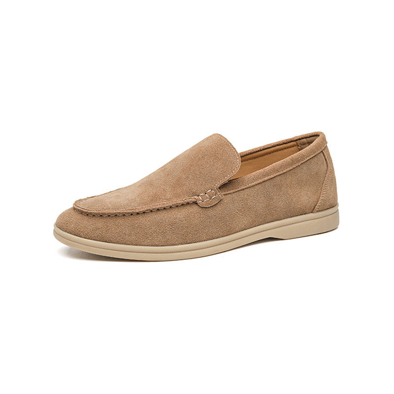 Luxury Suede Loafers - Classic Old Money Style