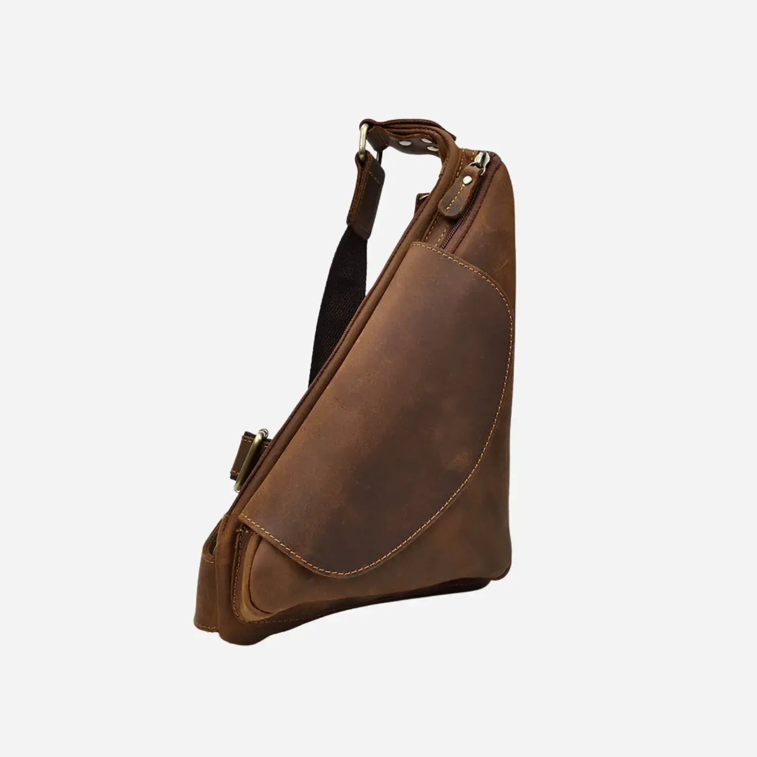Caviel Genuine Leather Cross Body Bag