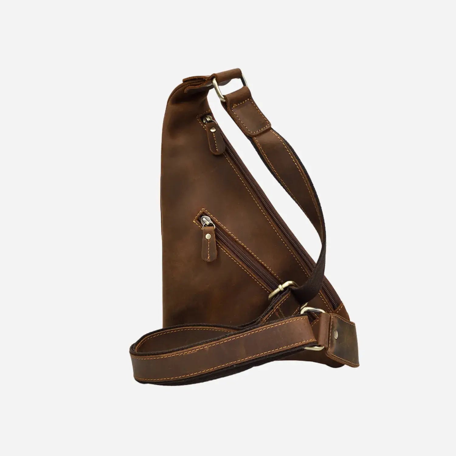Caviel Genuine Leather Cross Body Bag