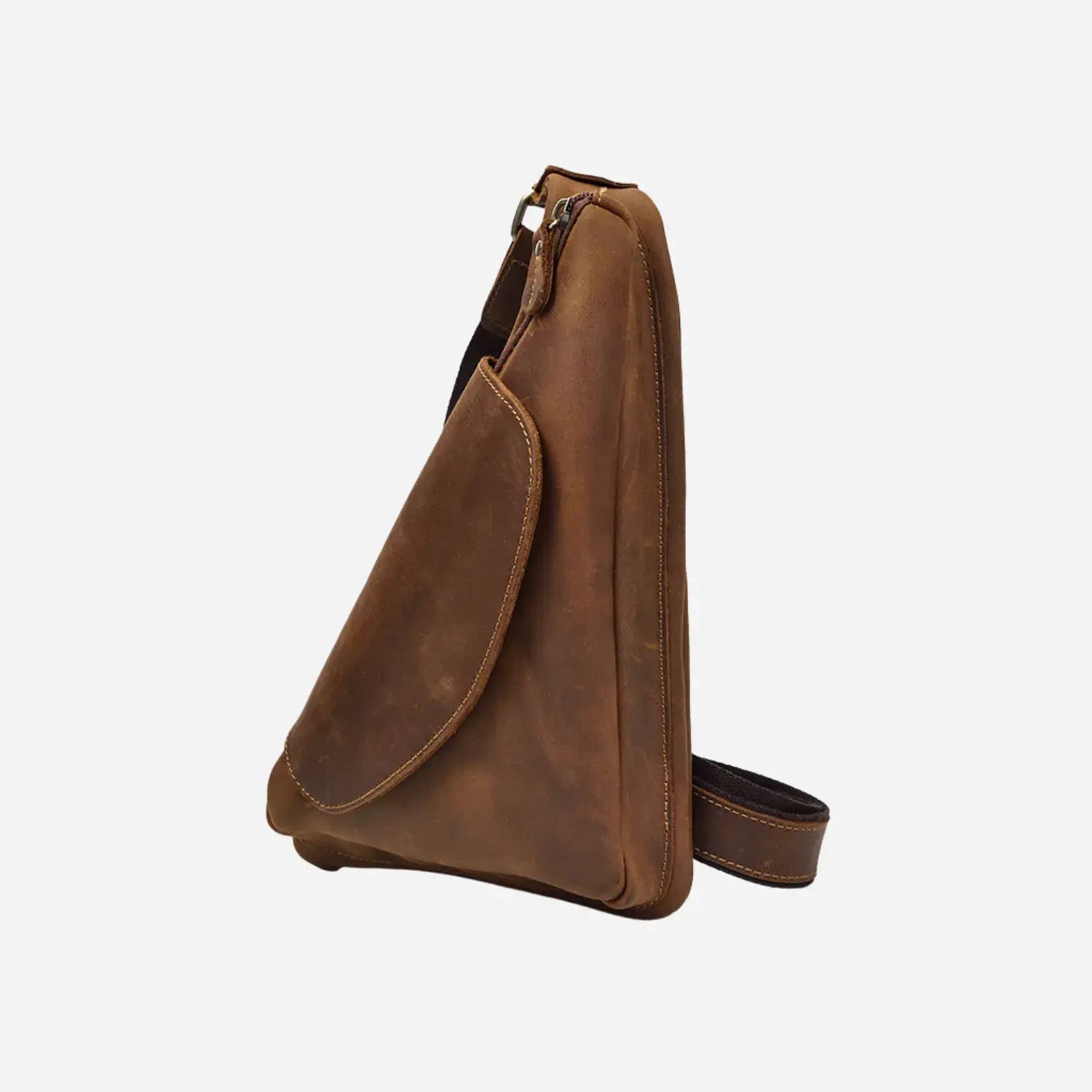 Caviel Genuine Leather Cross Body Bag