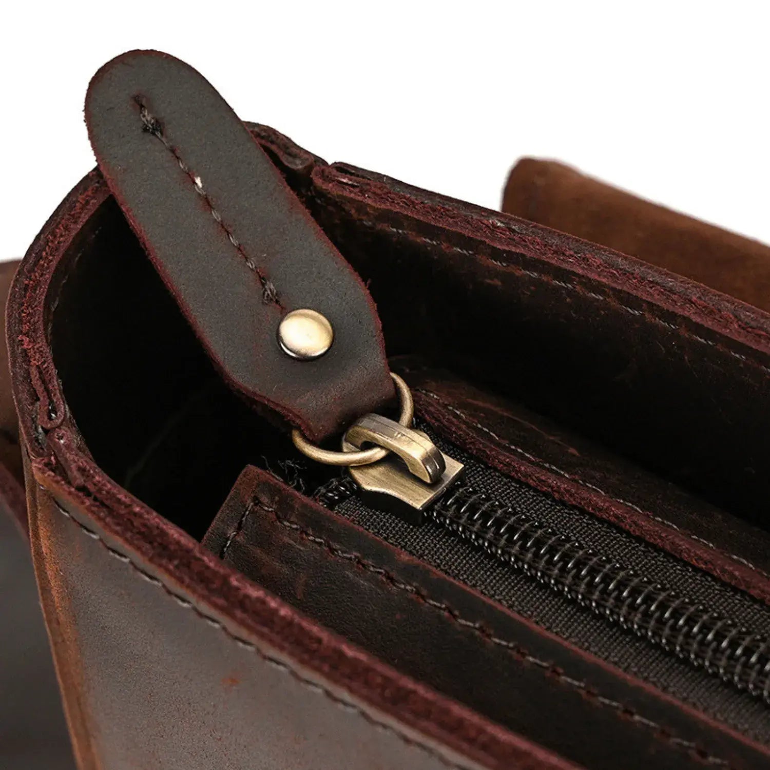 Clayton Messenger Real Leather Bag