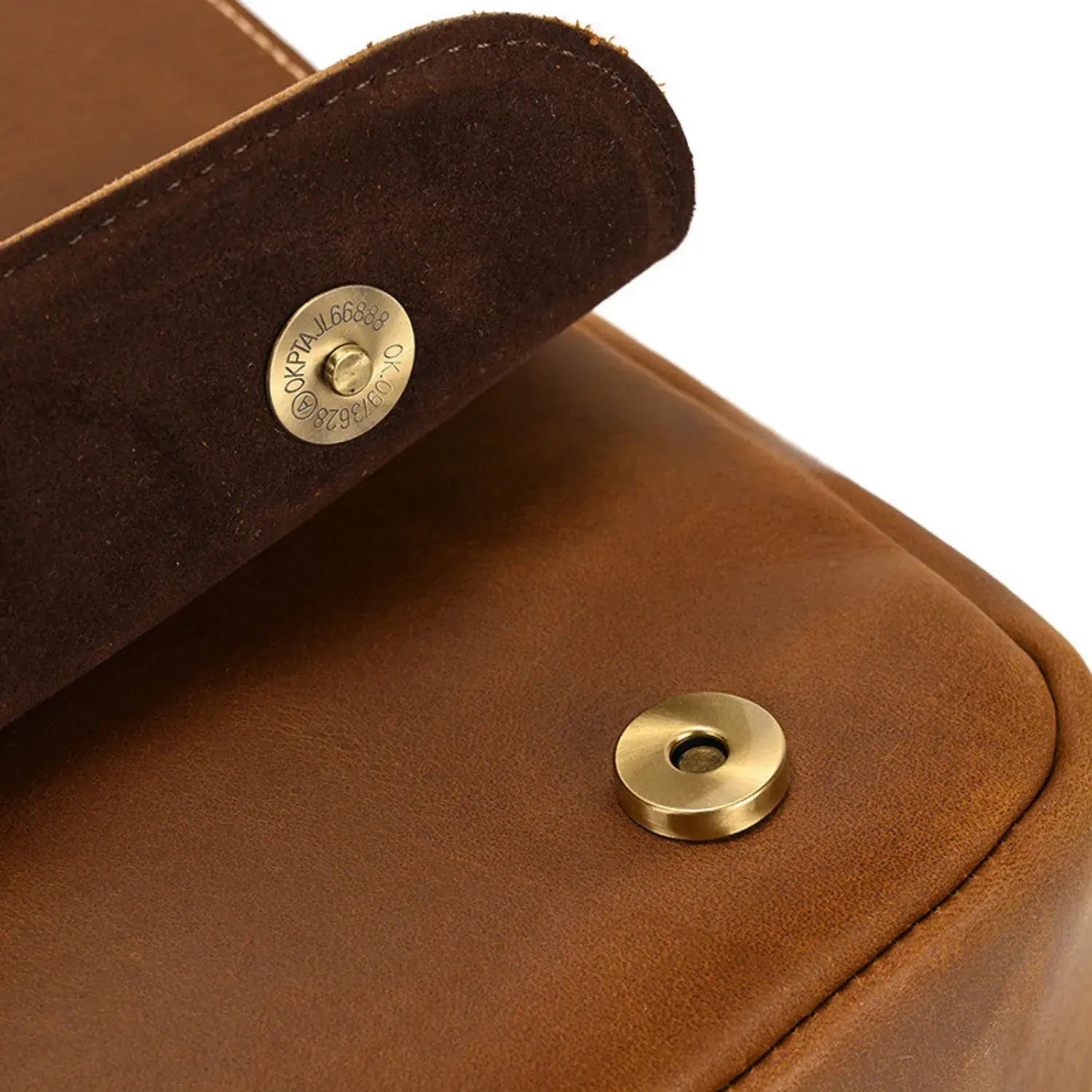 Clayton Messenger Real Leather Bag