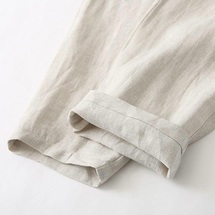 CANNES Lightweight Linen Trousers