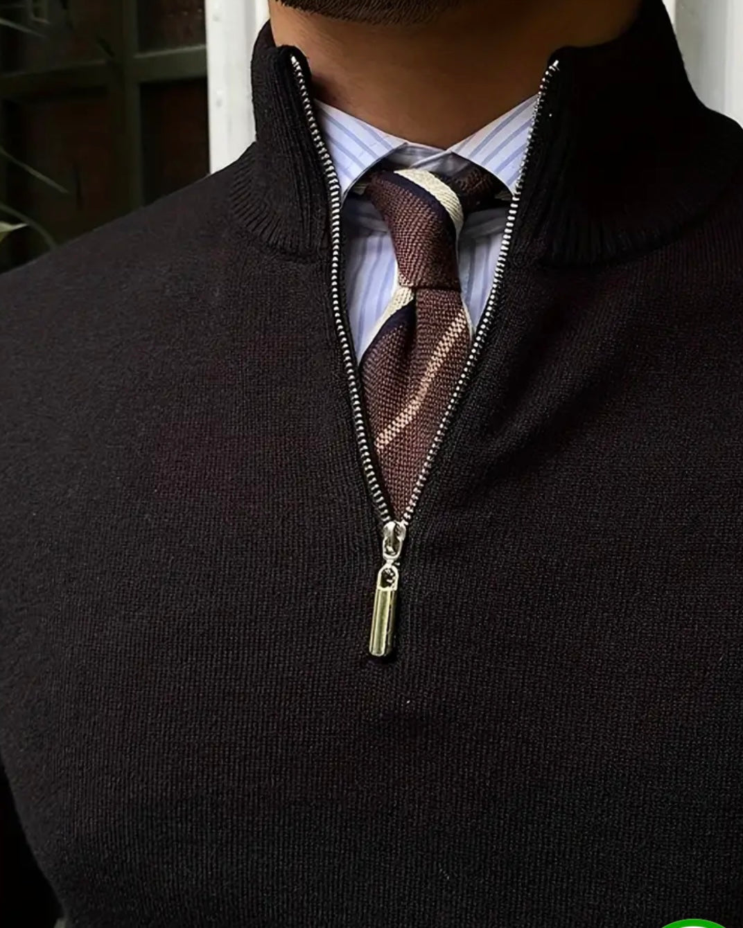 ROMA Half-Zip Sweater