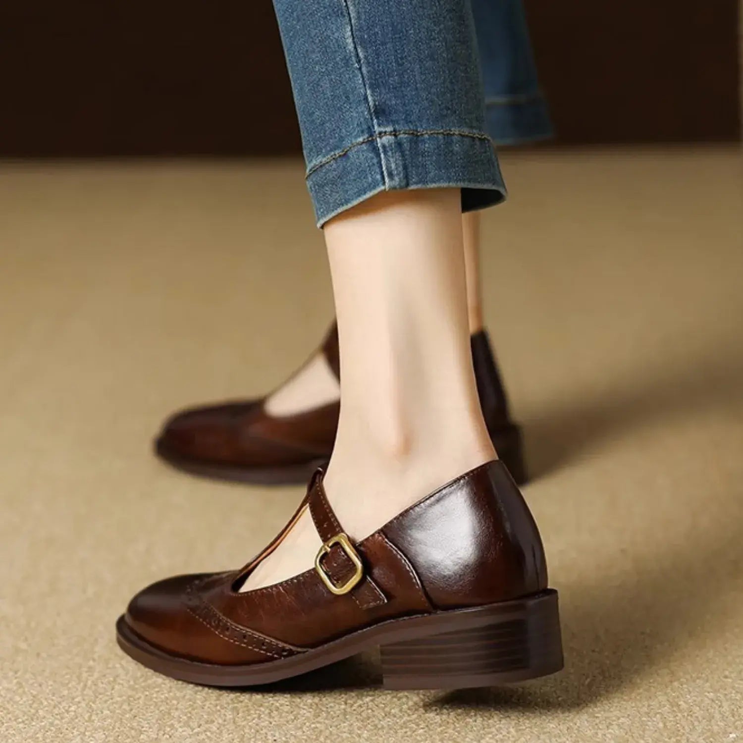 Elenya British Style Elegent Shoes