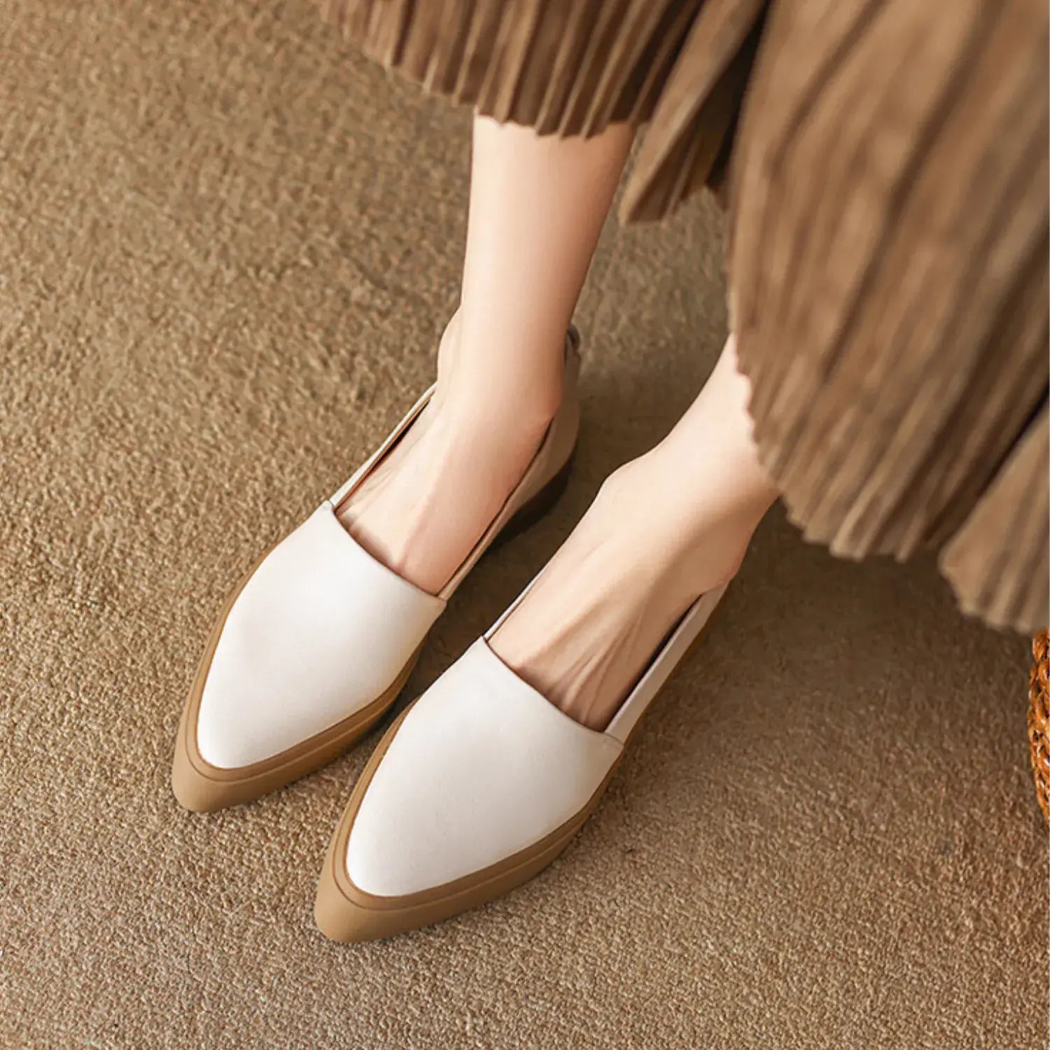 Elodie Orthopedic Genuine Leather Loafers