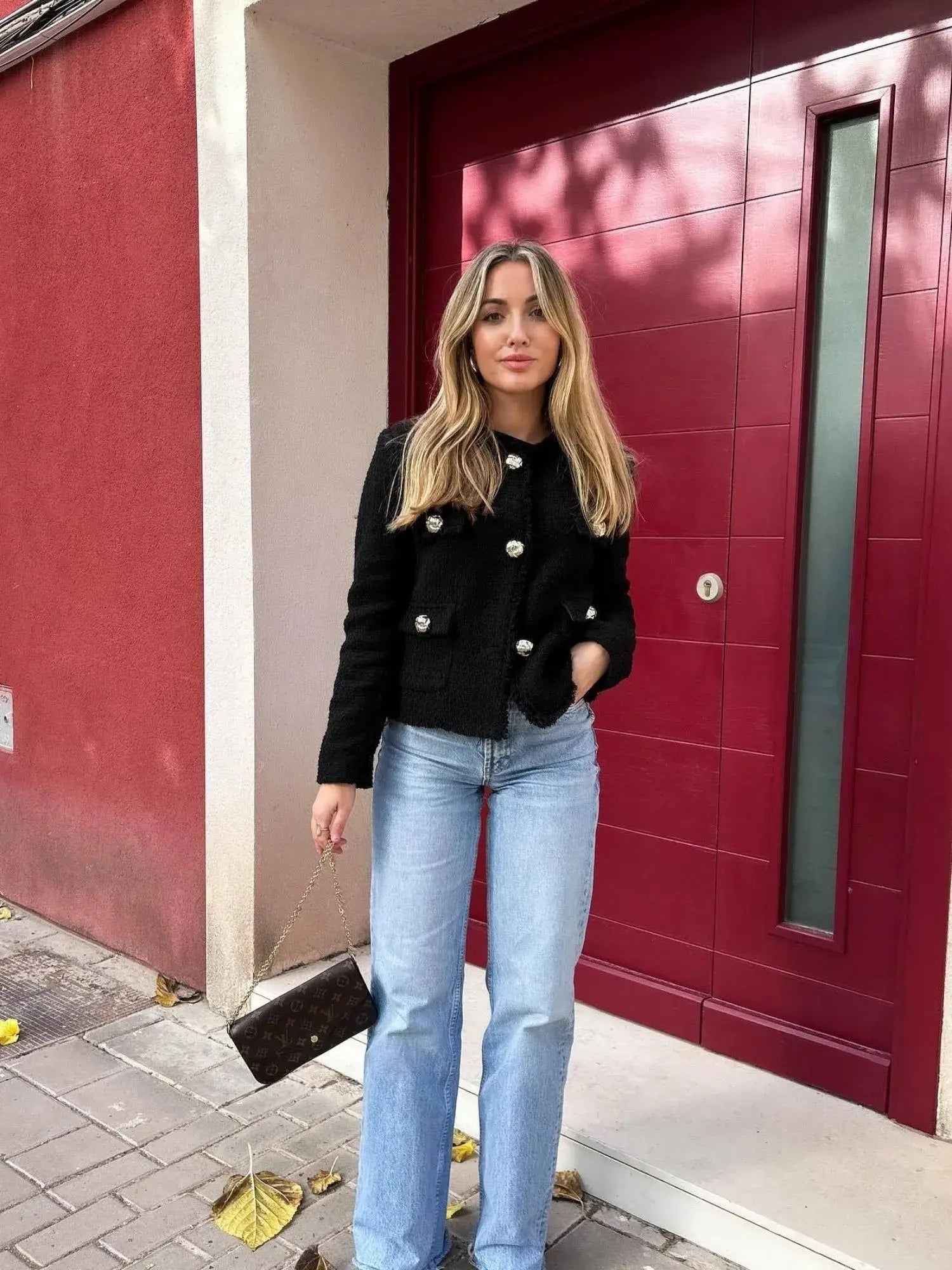 Elowen - Woolen Short Jacket