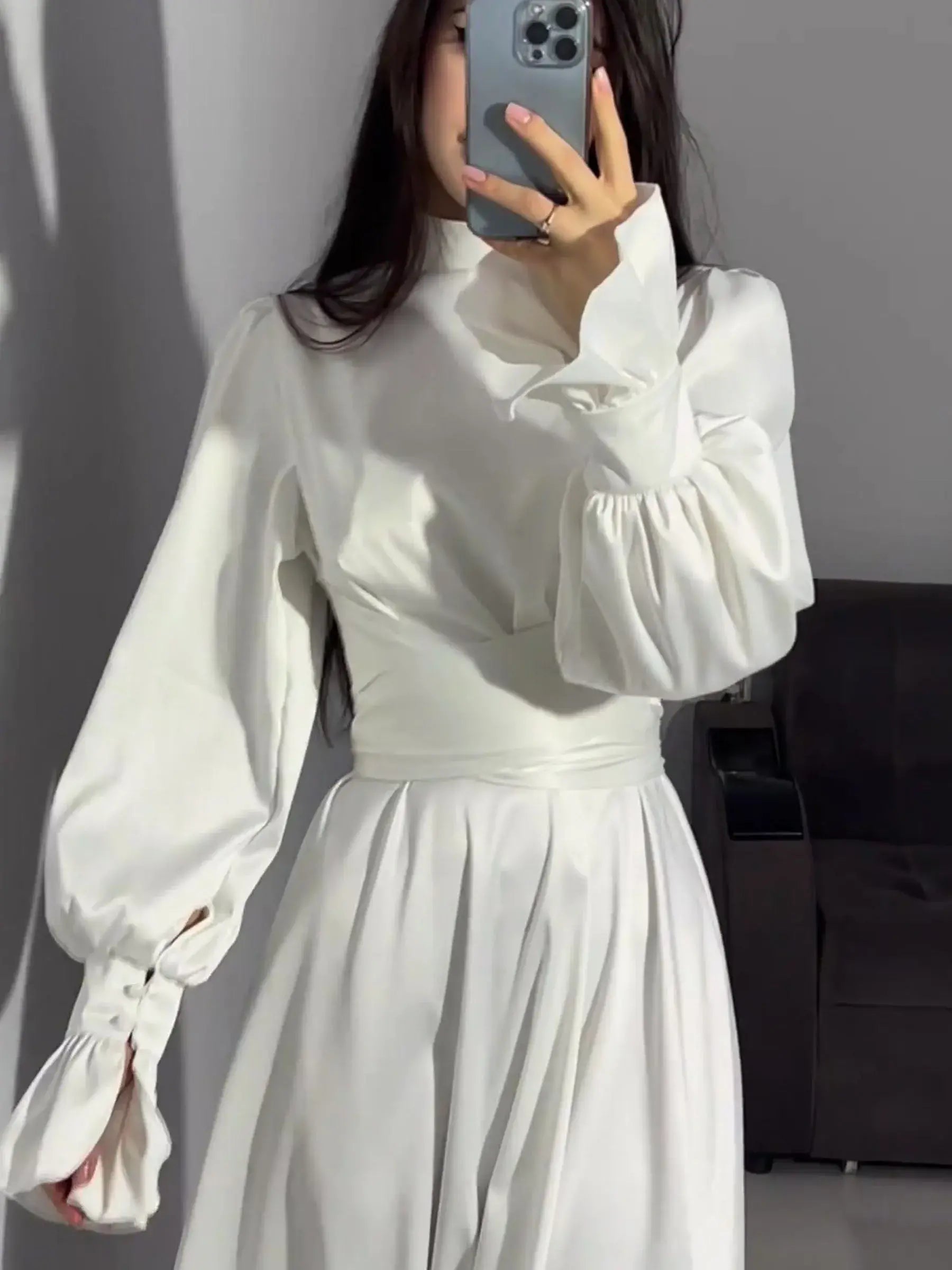 Feyza - Maxi Satin Dress