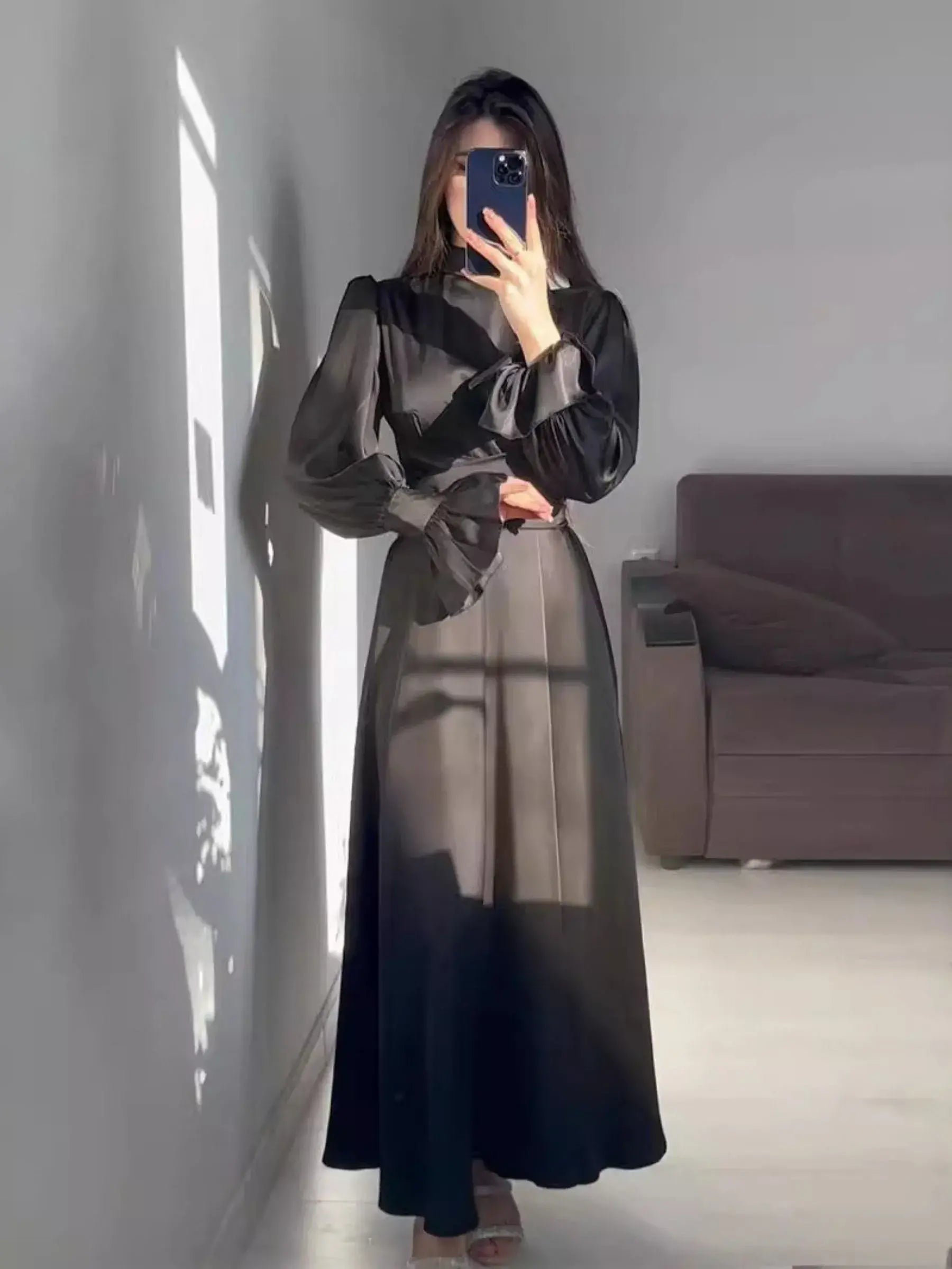 Feyza - Maxi Satin Dress