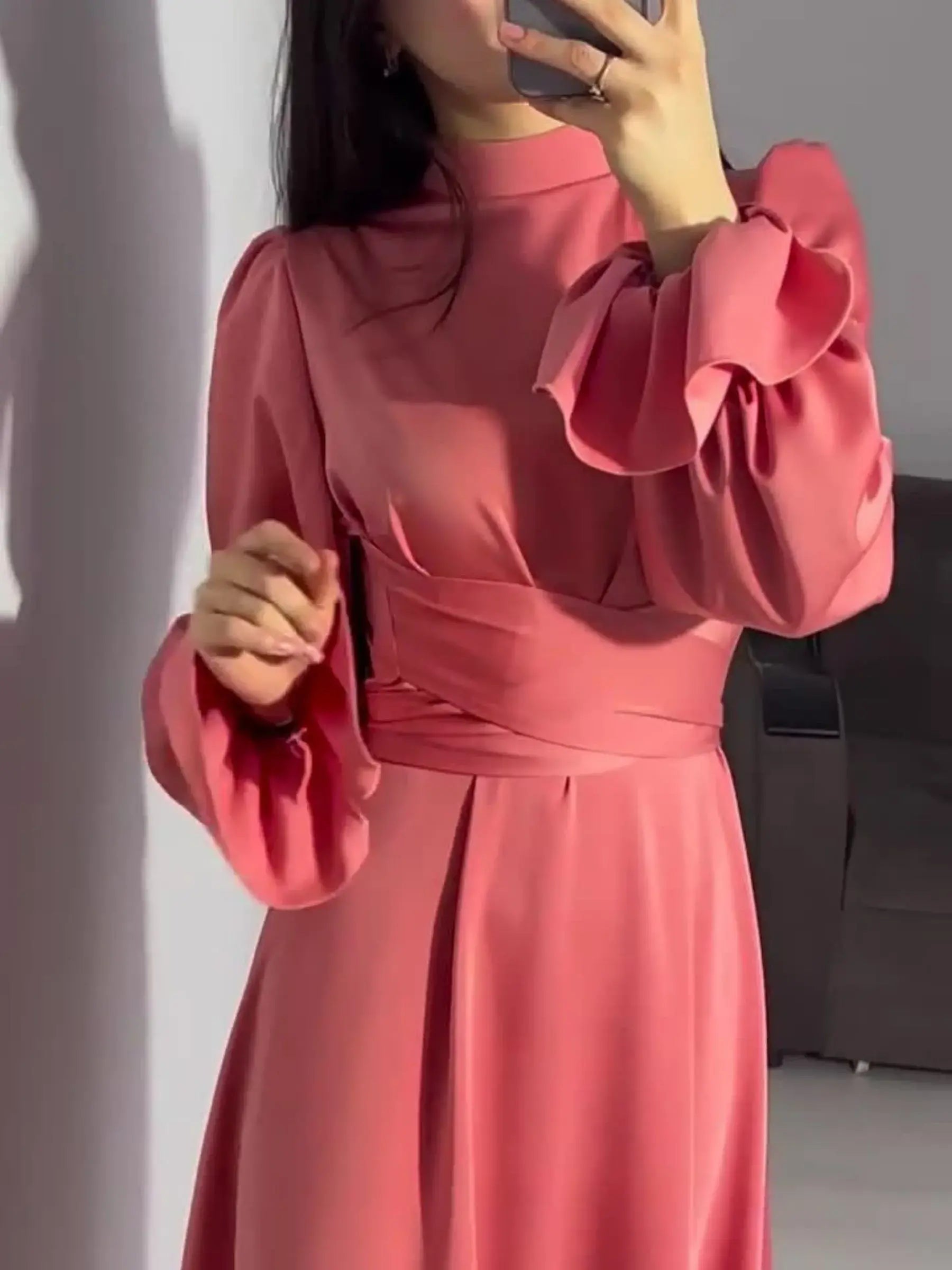 Feyza - Maxi Satin Dress