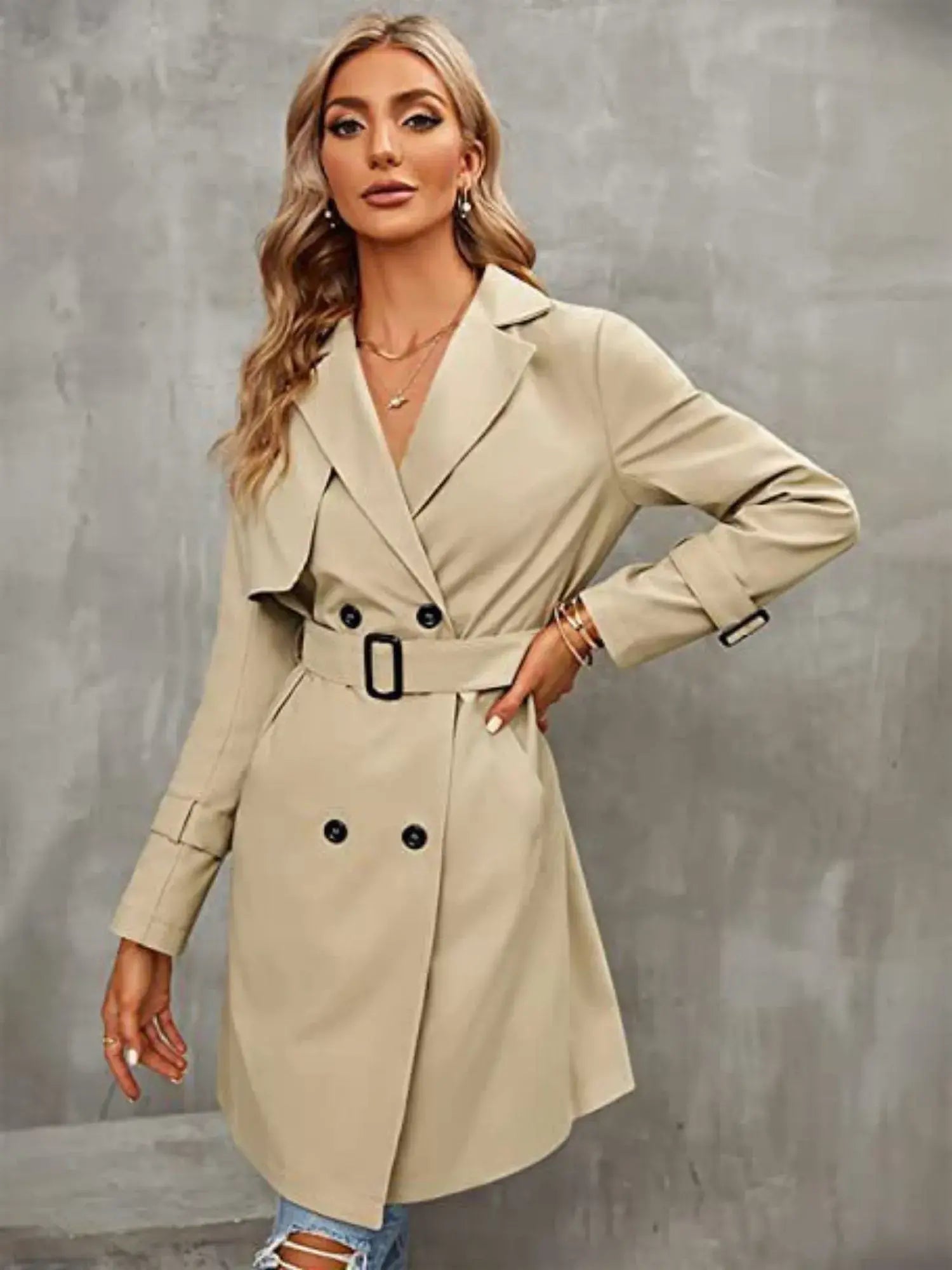 Sienna Trench - Timeless Elegance, Effortless Confidence