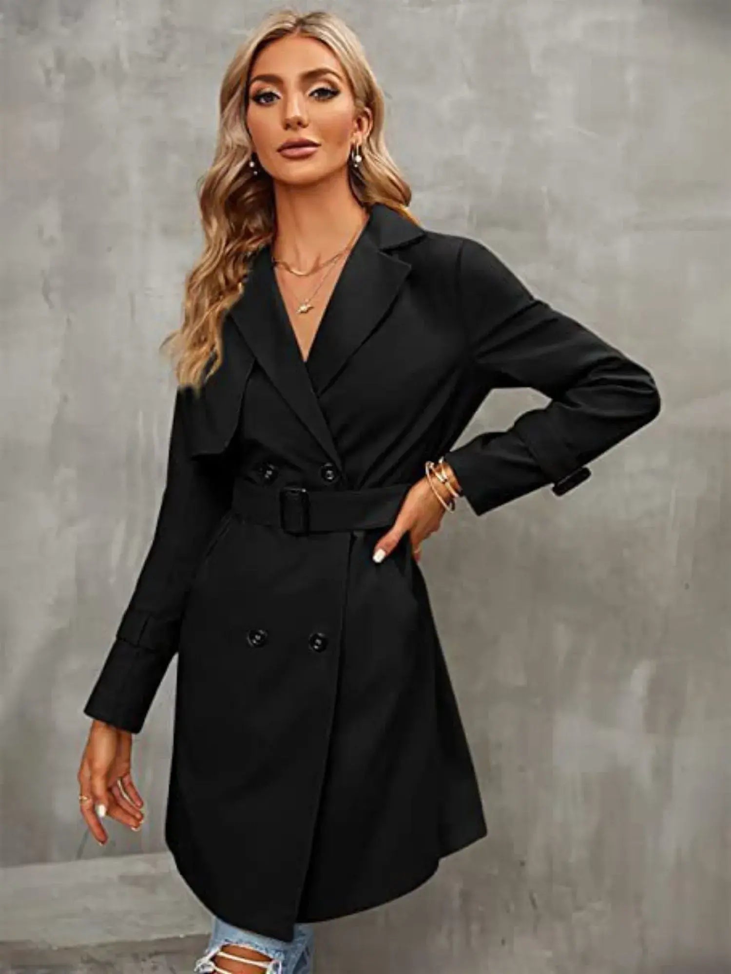 Sienna Trench - Timeless Elegance, Effortless Confidence