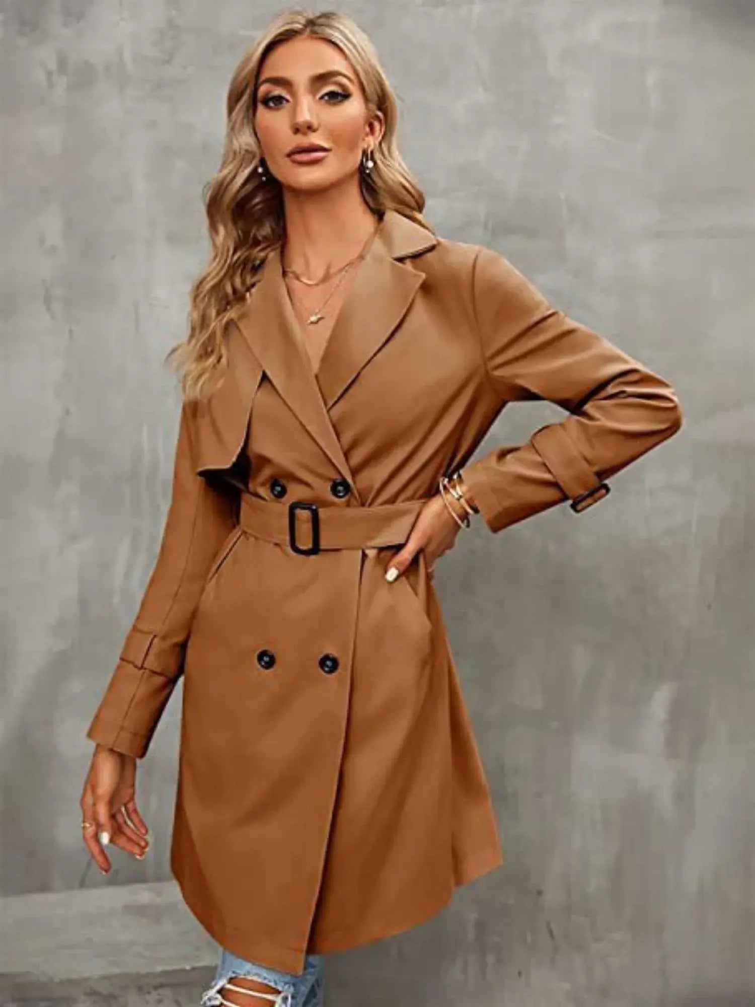 Sienna Trench - Timeless Elegance, Effortless Confidence