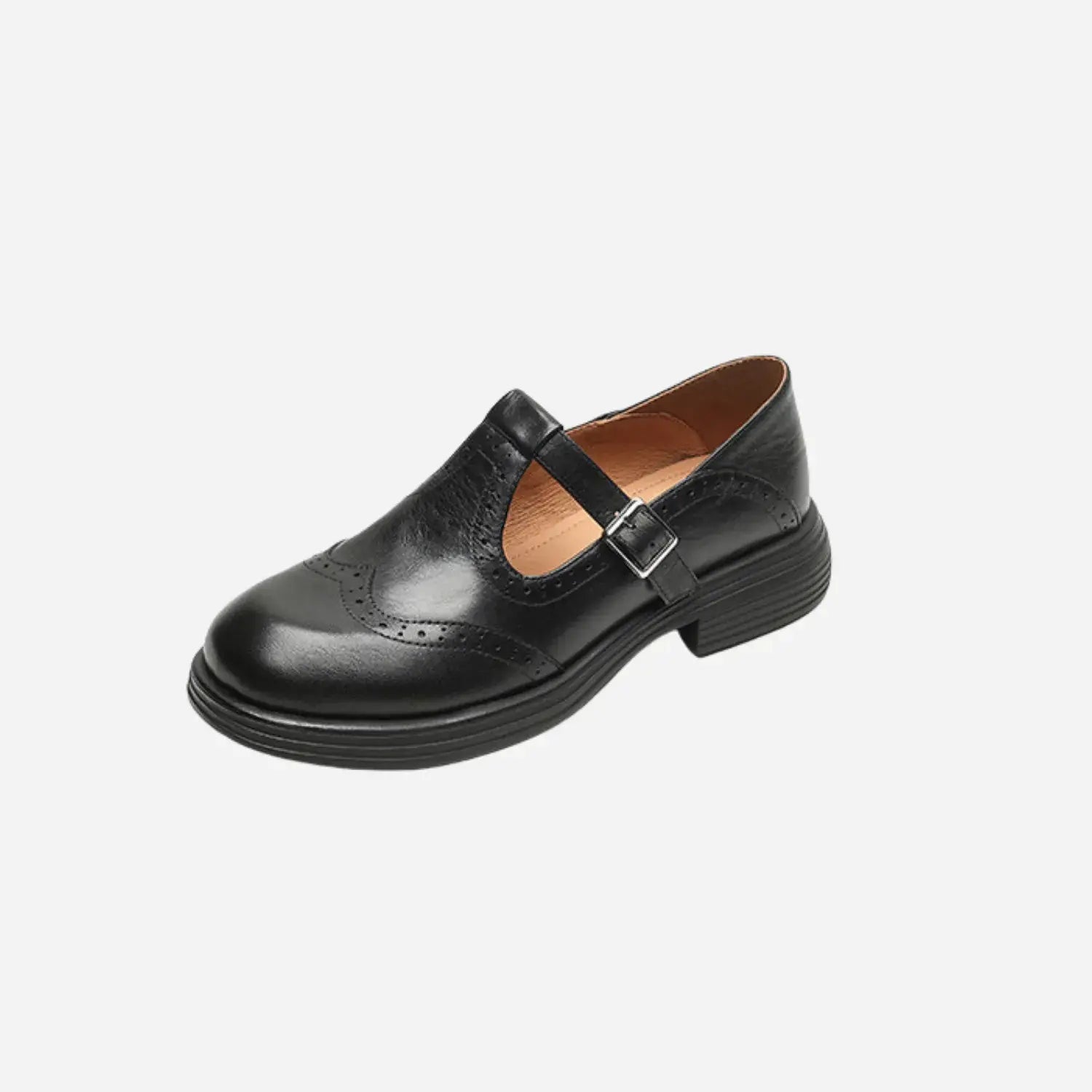 Isella Leather Orthopedic Mary Jane Shoes