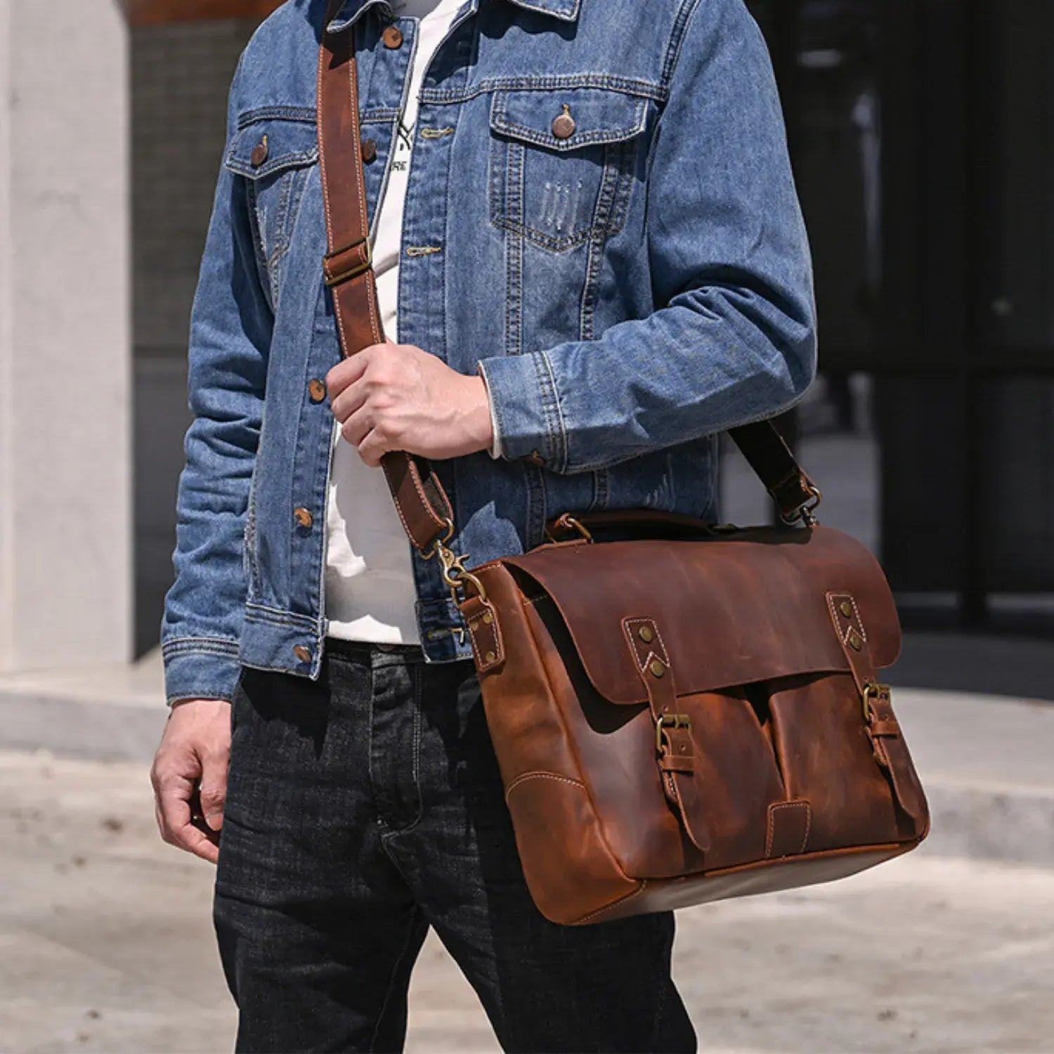 Marcel Genuine Leather Bag