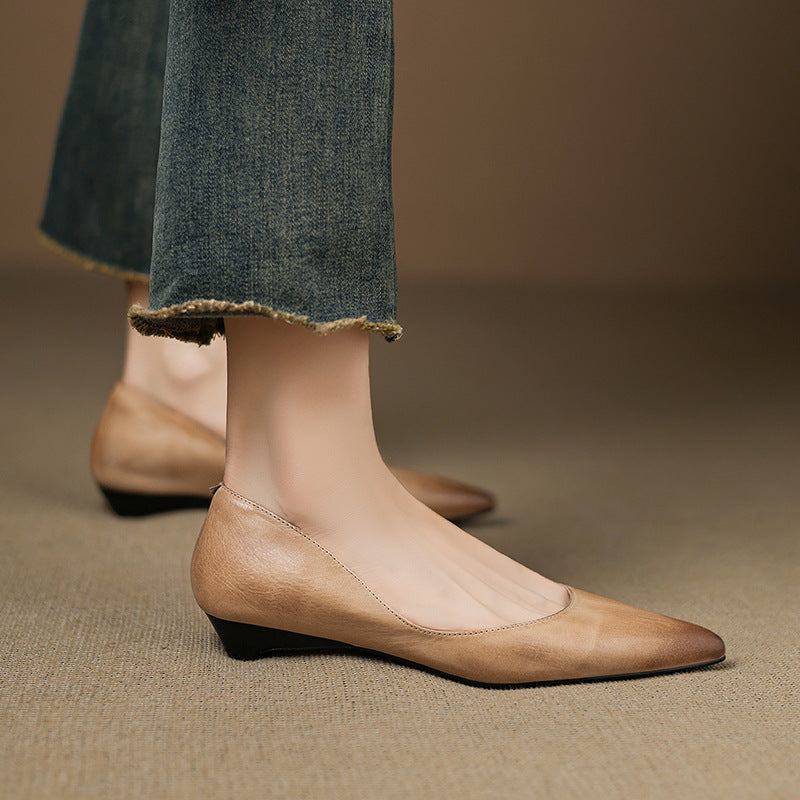 Manole - Genuine Leather Ballet Flats