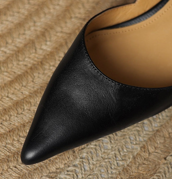 Carlen Authentic Leather High Heels