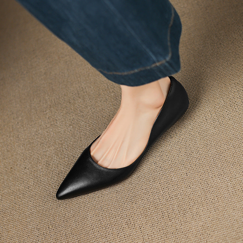 Manole - Genuine Leather Ballet Flats