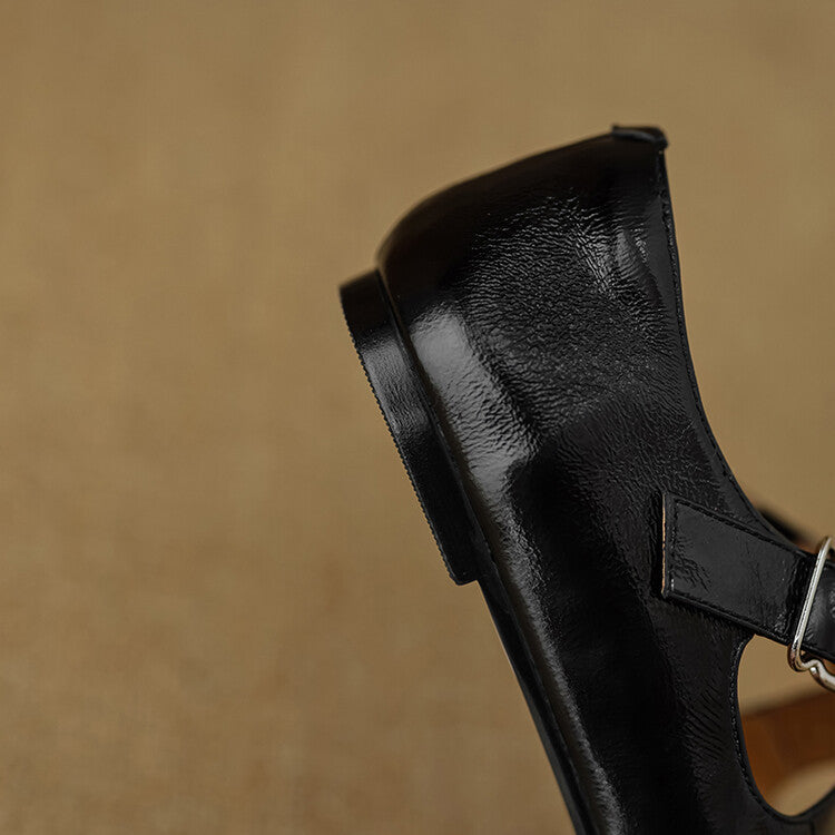 Valora Genuine Leather Ballet Shoes