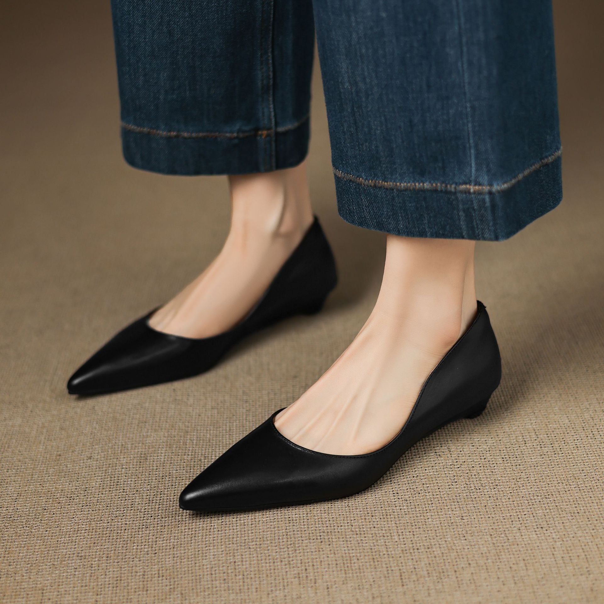 Manole - Genuine Leather Ballet Flats