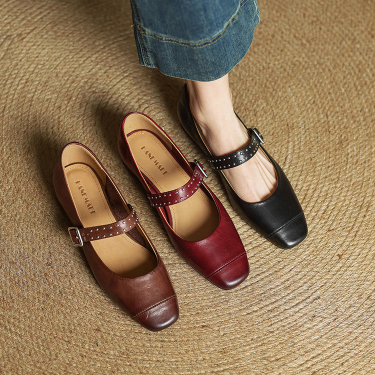 Leona Genuine Leather Shoes