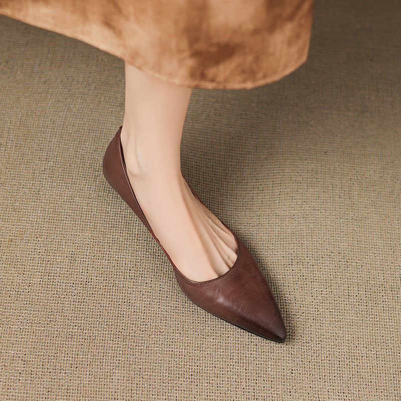 Manole - Genuine Leather Ballet Flats
