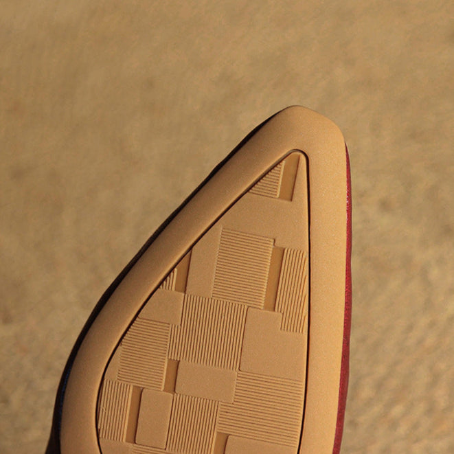 Amelie Genuine Leather Slingback Shoes