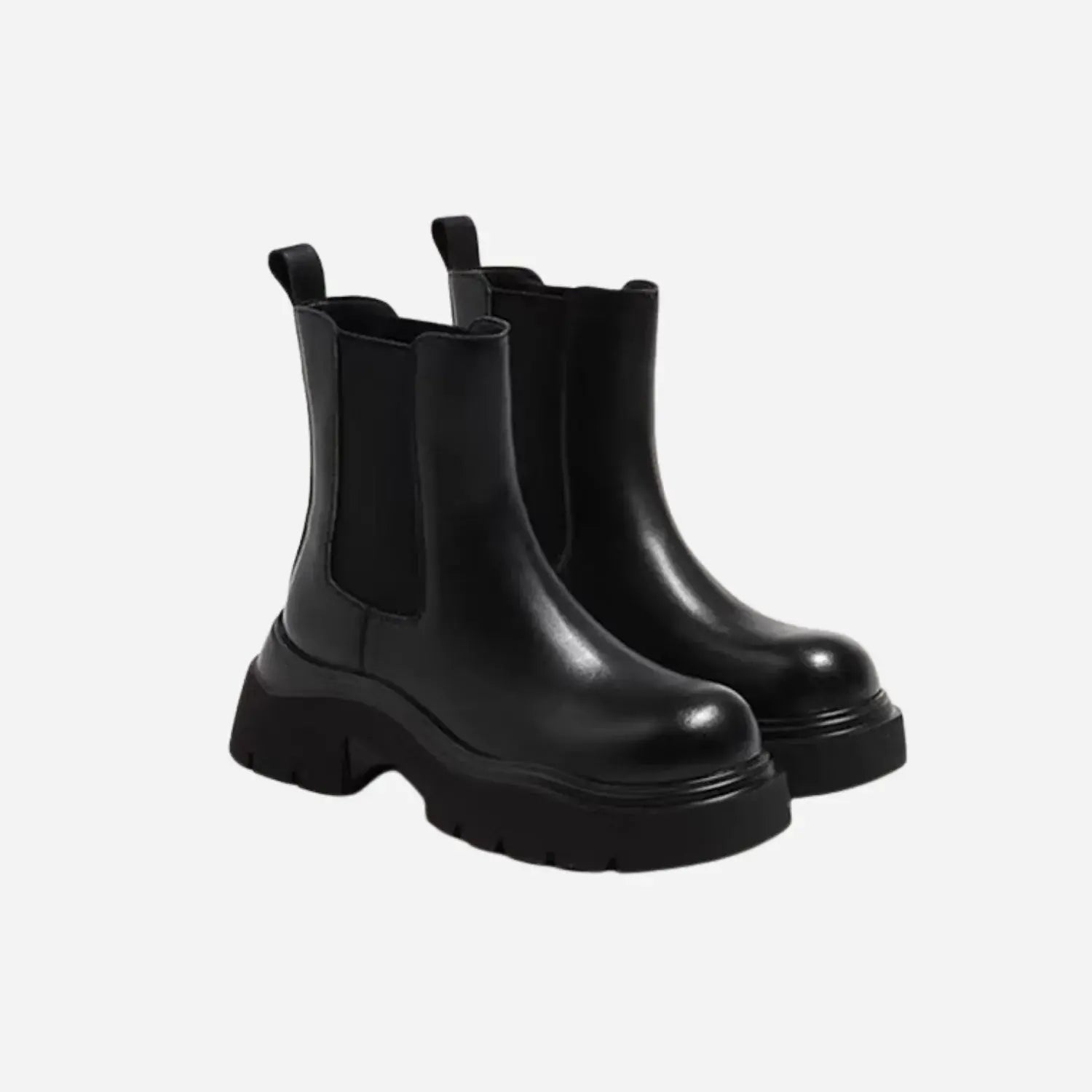 Ophelia Genuine Leather Orthopedic Heels Boots