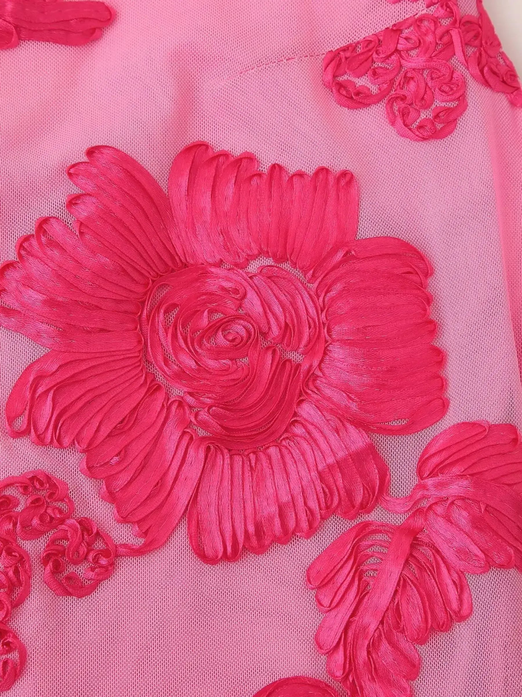 Viola Flower Sleeveless Dress
