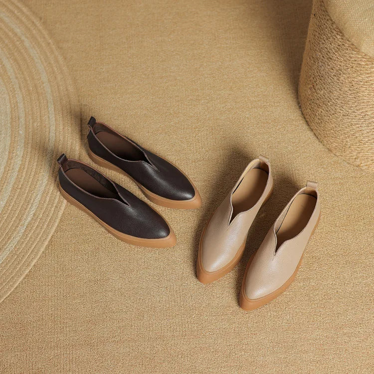 Lucina Orthopedic Genuine Leather Loafers