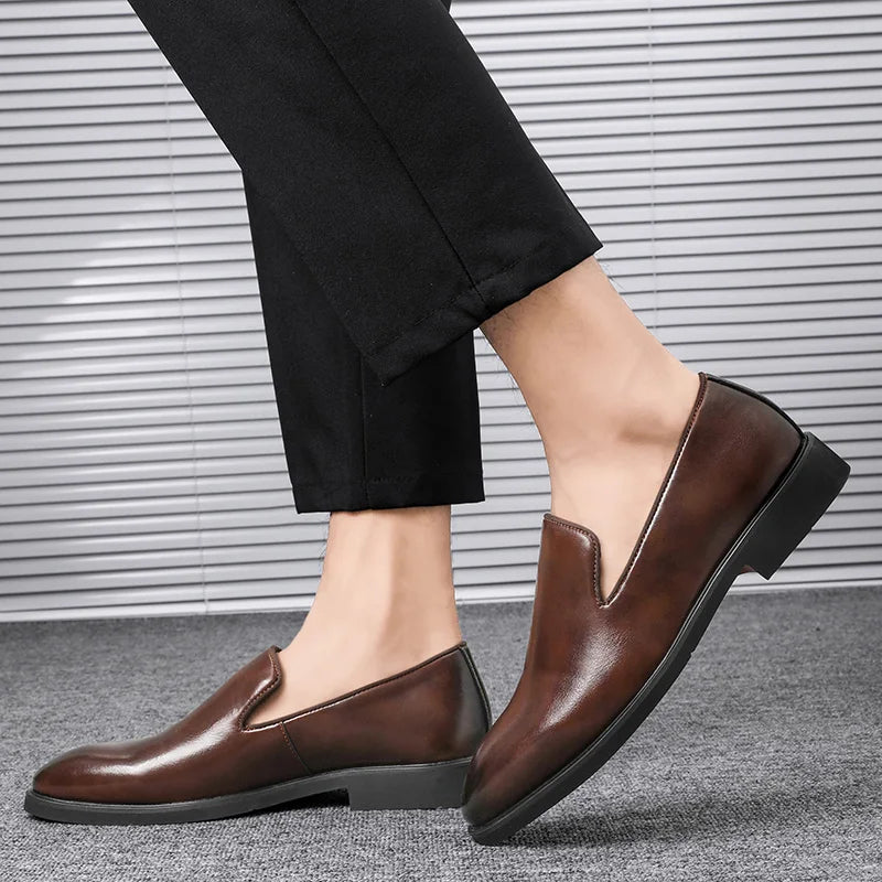 Mason - Vegan Leather Loafers