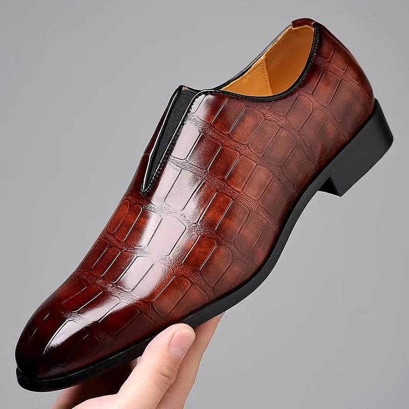 CASTOR Genuine Leather Loafers