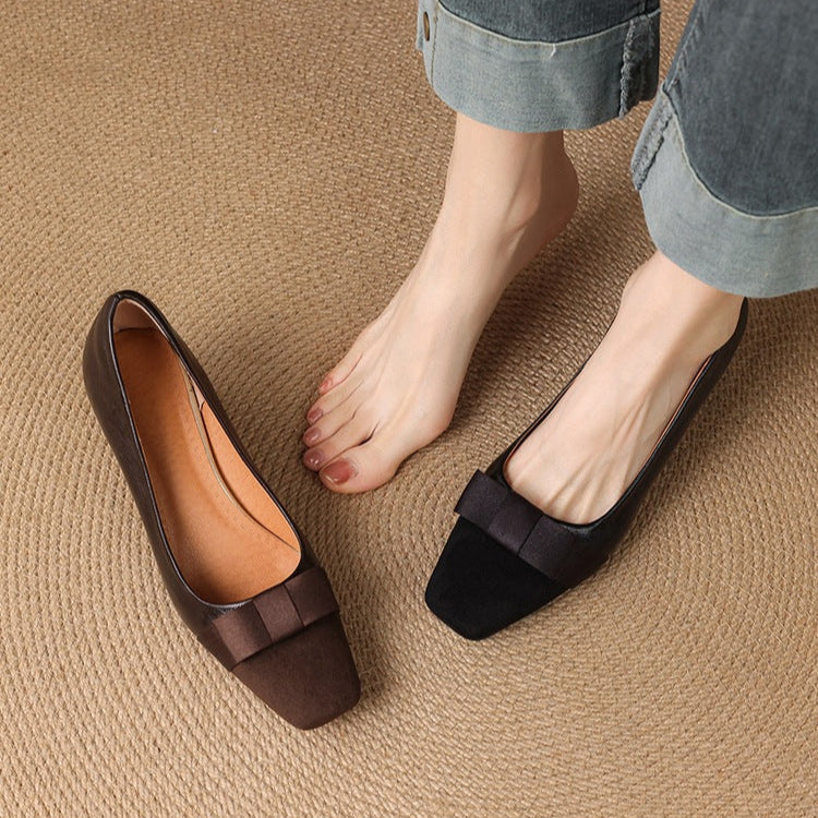 Blair Chunky Heeled Pumps