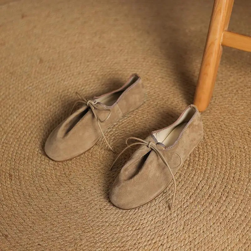 Elara Soft Suede Loafers