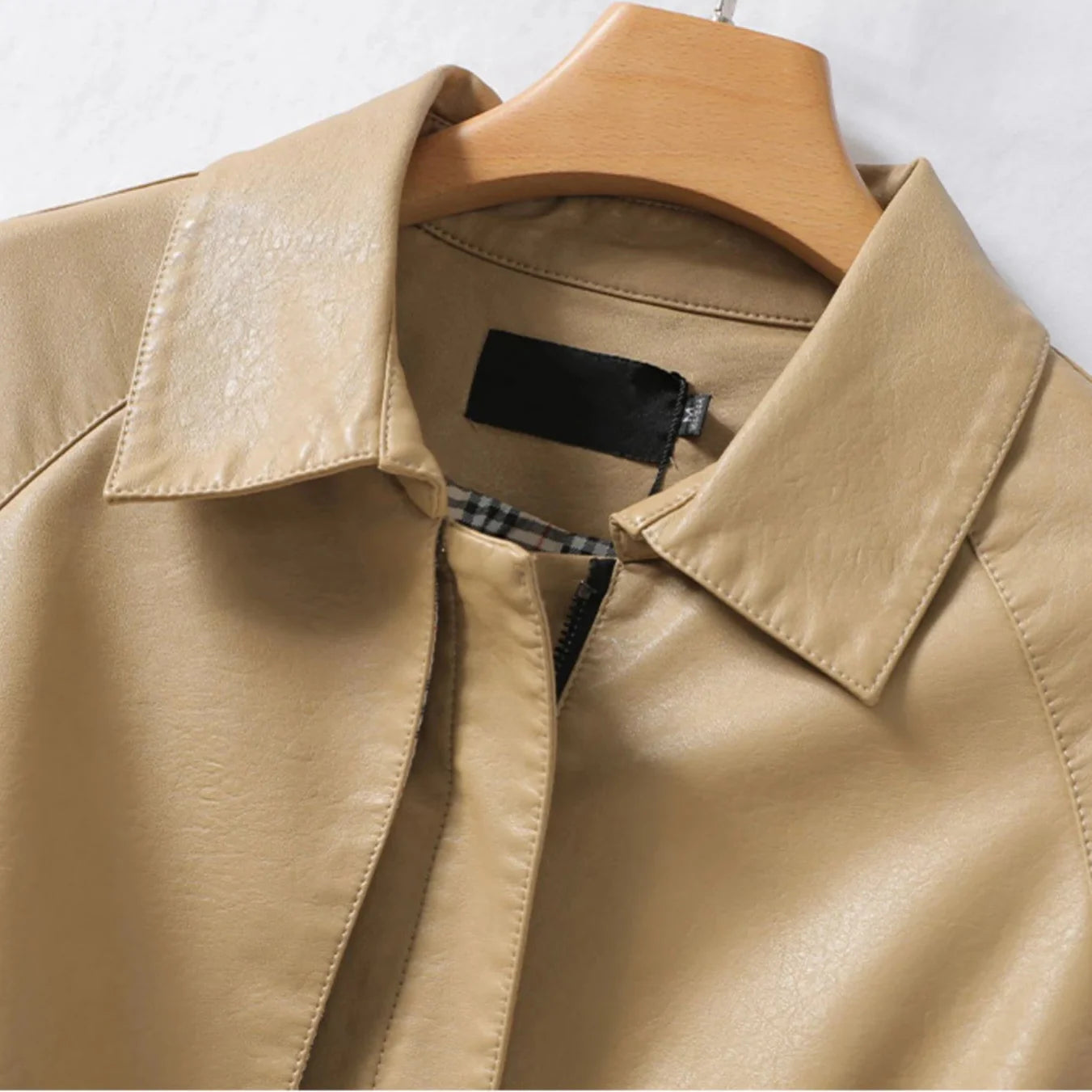 Aria Sheepskin Leather Jacket