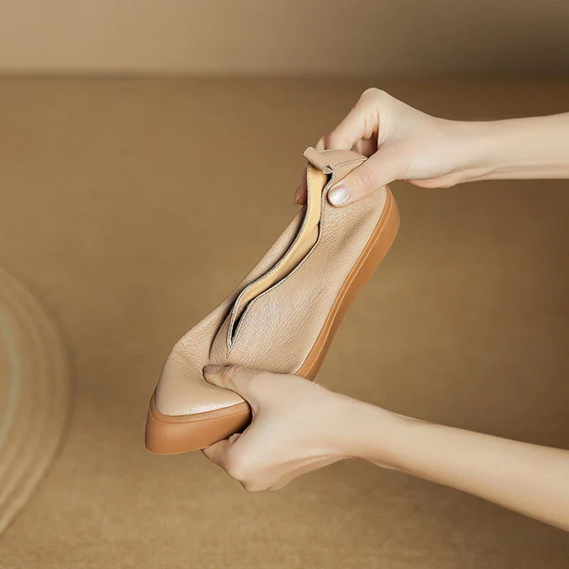 Lucina Orthopedic Genuine Leather Loafers