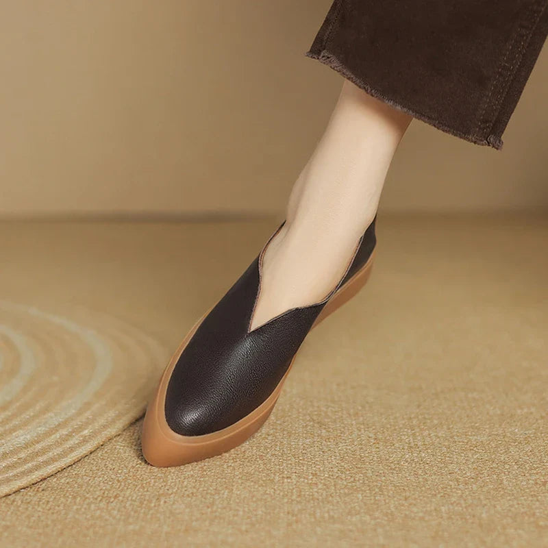 Lucina Orthopedic Genuine Leather Loafers