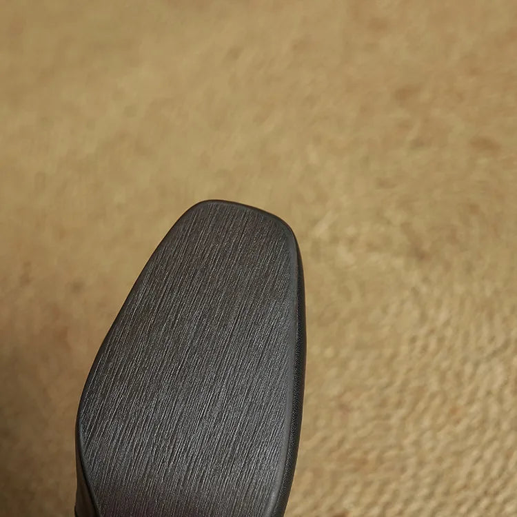 Luisa Authentic Leather High Heels