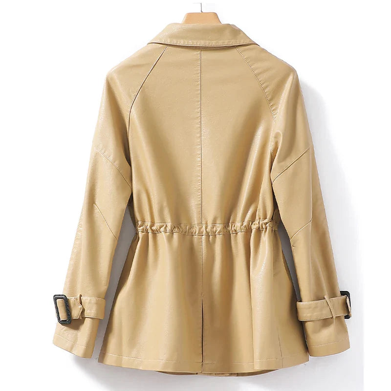 Aria Sheepskin Leather Jacket