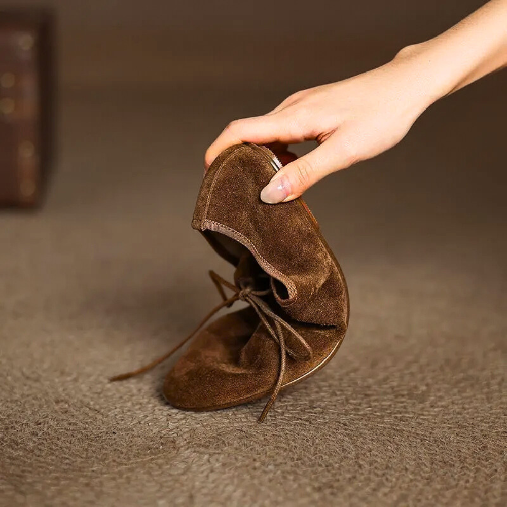 Elara Soft Suede Loafers