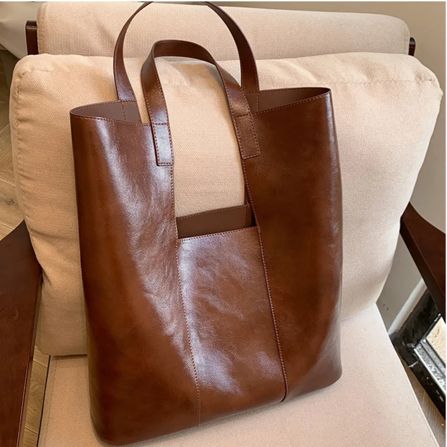 Veloura Tote with clutch Bag