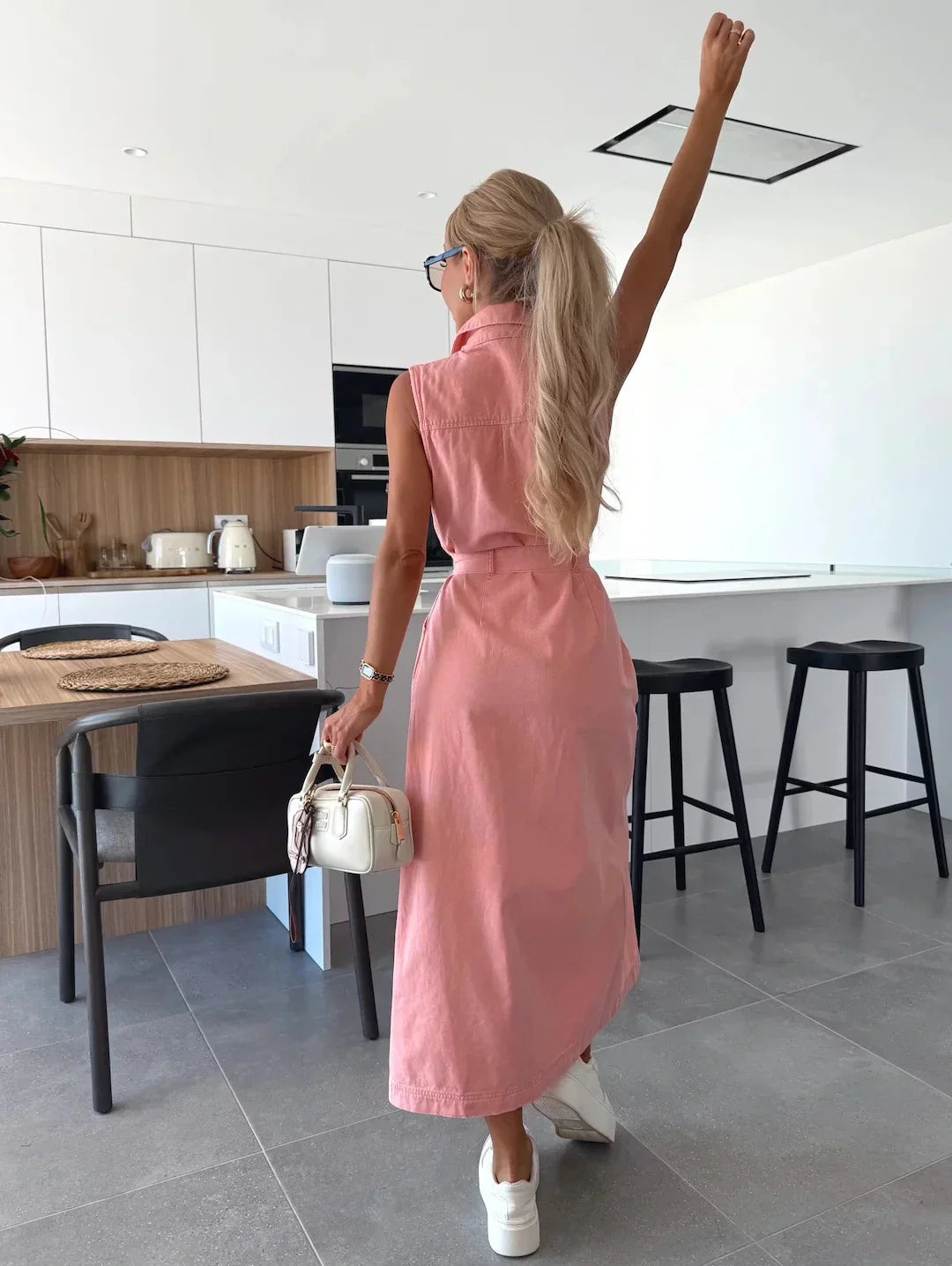 Isabelle - Maxi Denim Dress