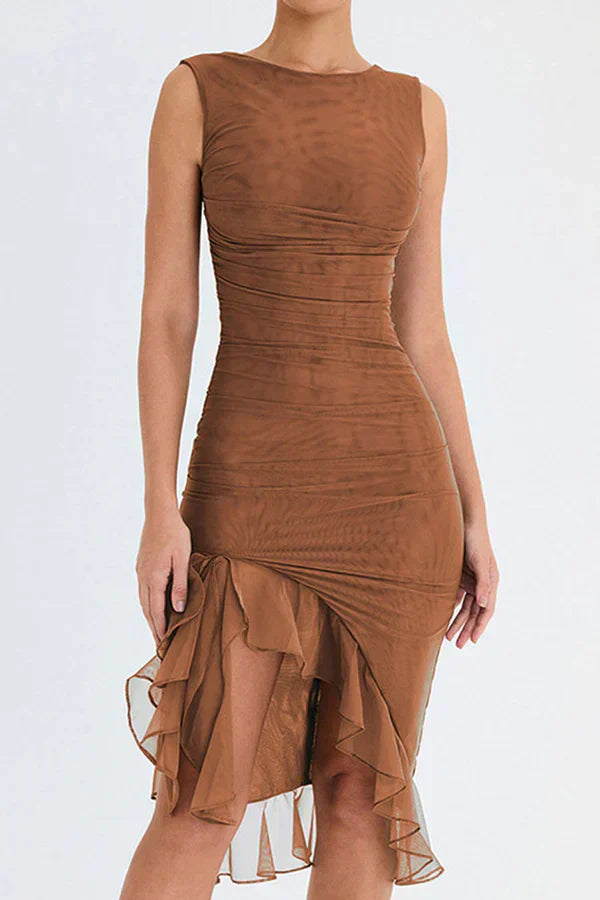 Odetta™ - Tiered Ruffle Midi Dress