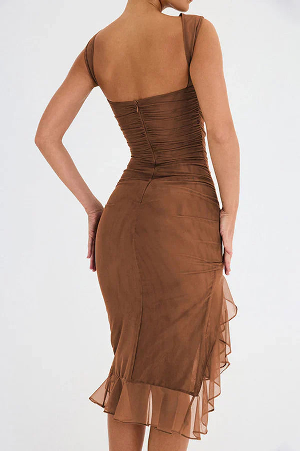 Odetta™ - Tiered Ruffle Midi Dress