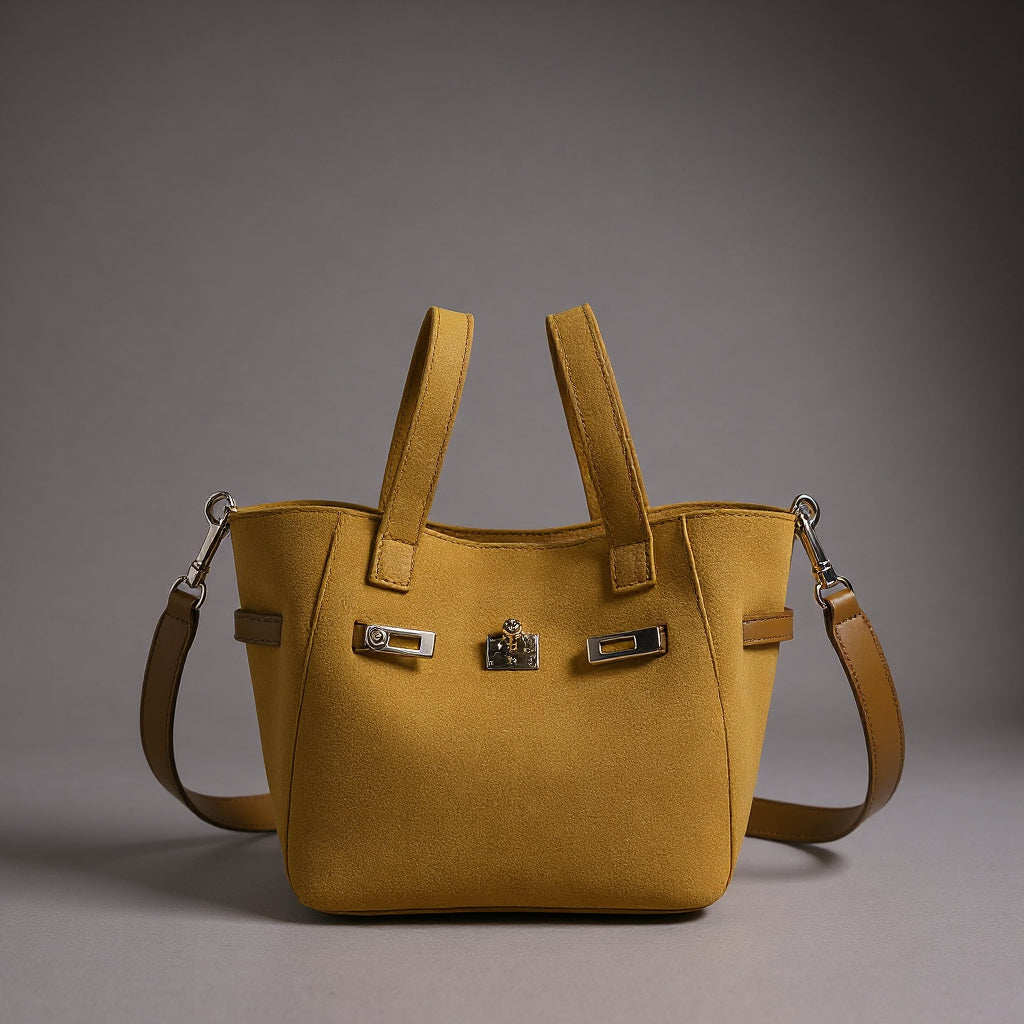 Melania Mini Suede Handbag