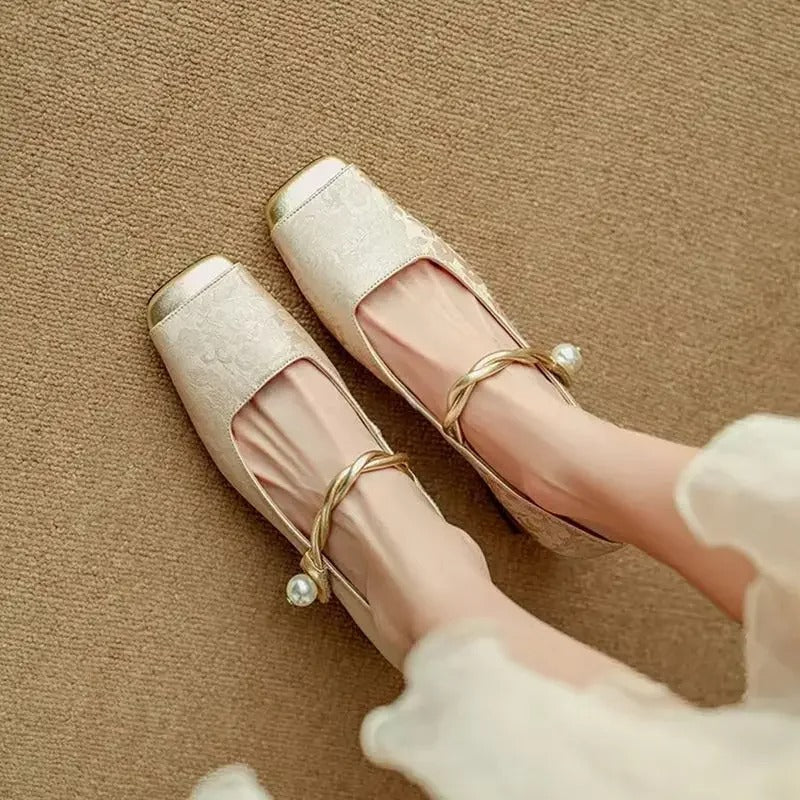 Elana Chunky Heeled Shoes